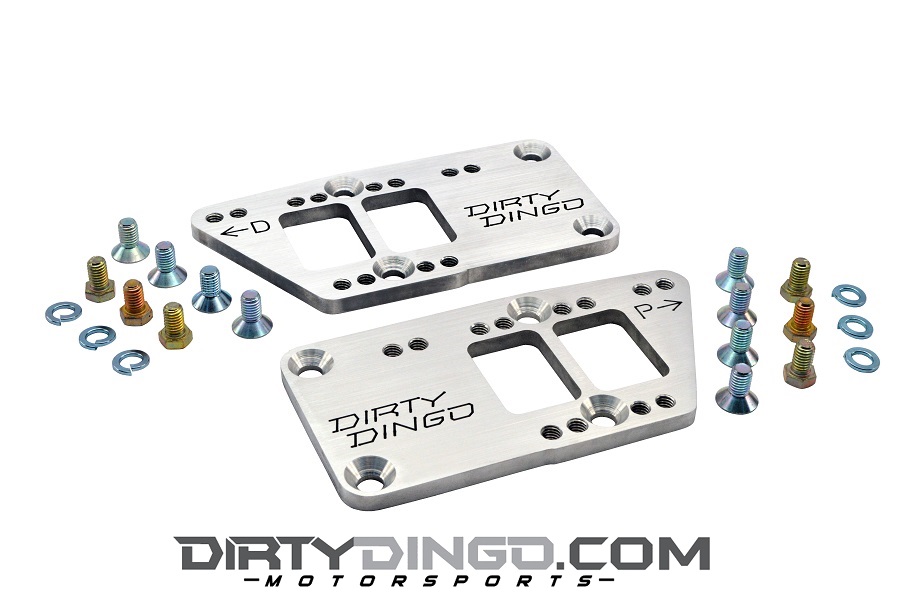 Dirty Dingo Double-D Billet Aluminum LS Conversion Plates