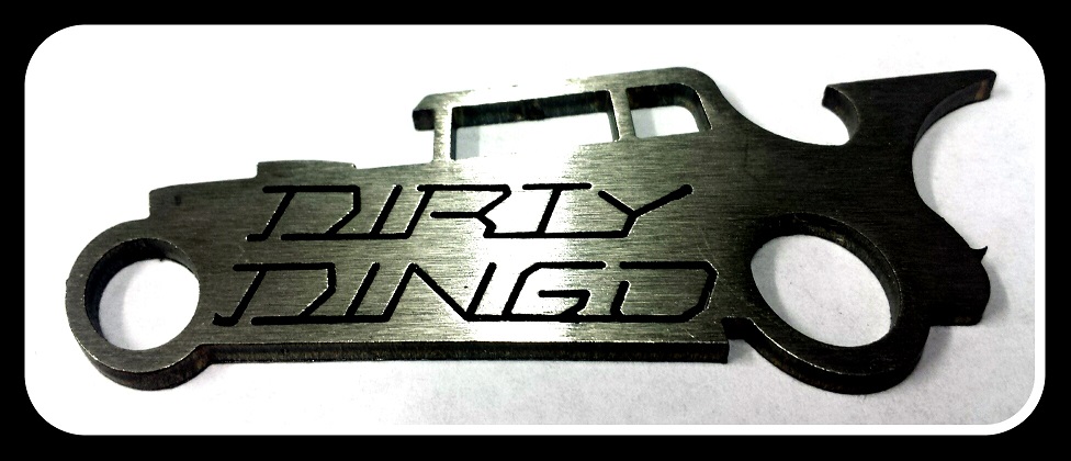Dirty Dingo Motorsports Keychain