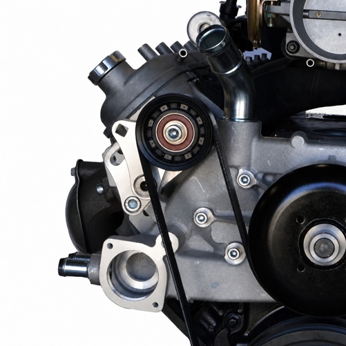 LS Manual Billet Belt Tensioner Camaro Spacing