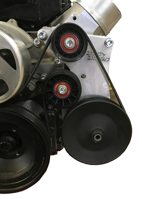 LS Billet P-Pump Power Steering Bracket F-Body spacing