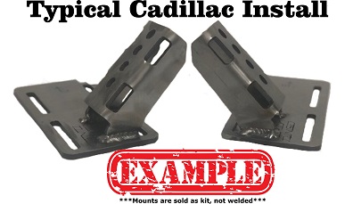 LS Street Rod  Weld Kit Complete Engine Mounts Un-Welded