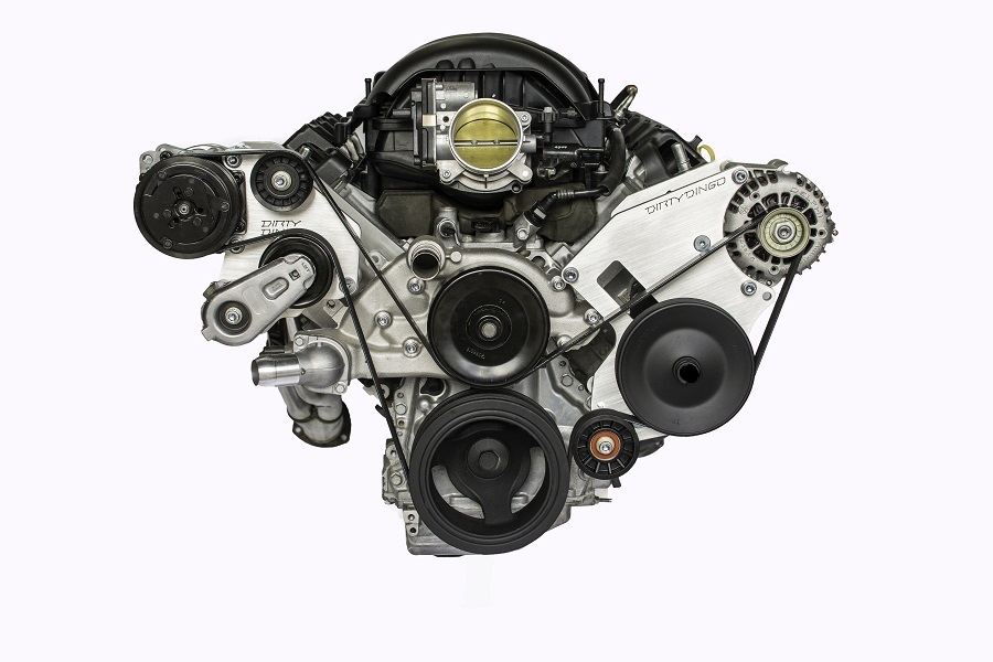 LT 4.3 V6 Billet Alternator Type 1 Power Steering and Sanden 508