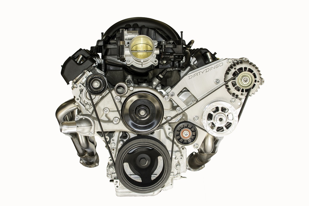 LT 4.3 V6 Billet Alternator Power Steering Bracket Type 2 Pump