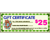 $25.00 Gift Certificate